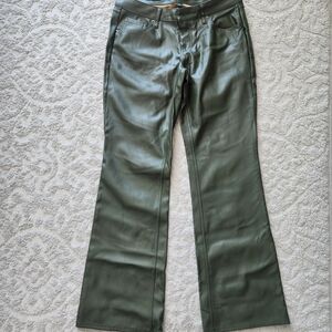 Wild Fable Olive Leather Pants
